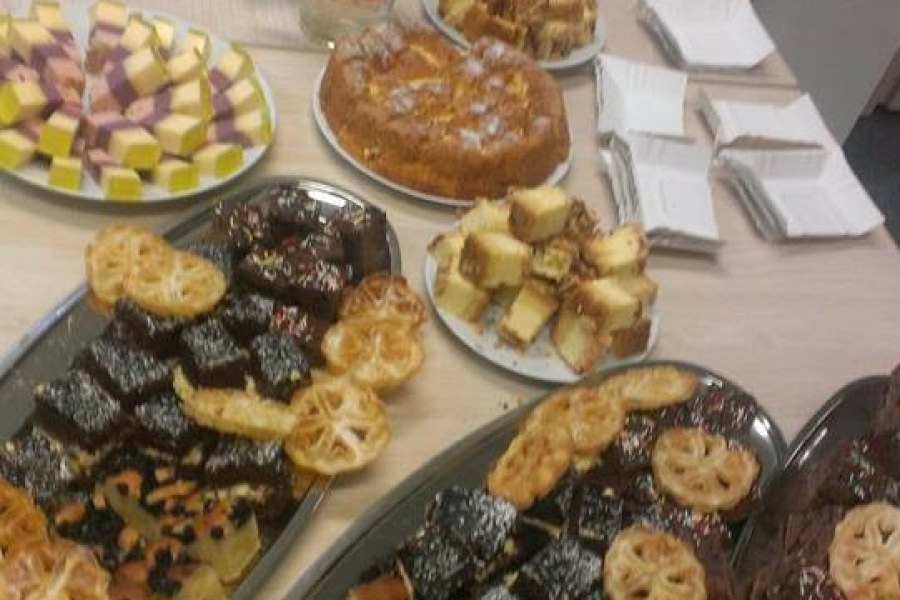 Zdjęcie poczęstunku dla gości